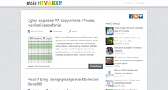 Desktop Screenshot of mozeiovako.com